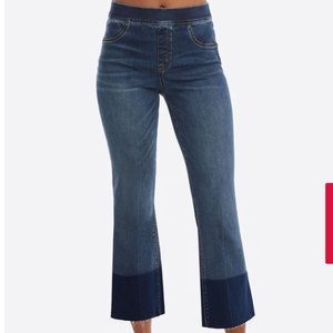 SPANX NWOT Cropped Flare Jeans - M